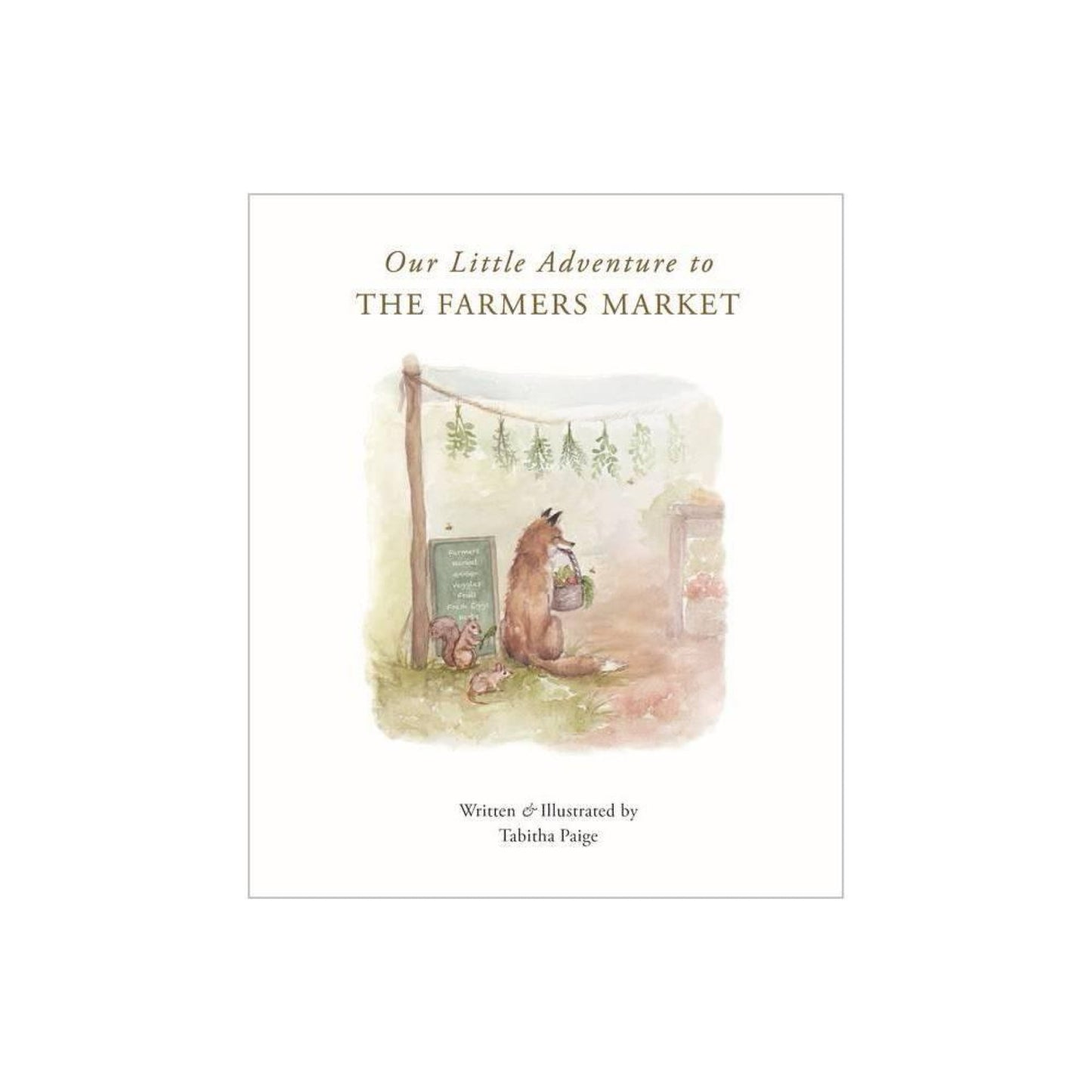 Our Little Adventure to the Farmers Market - by Tabitha Paige (Hardcover)