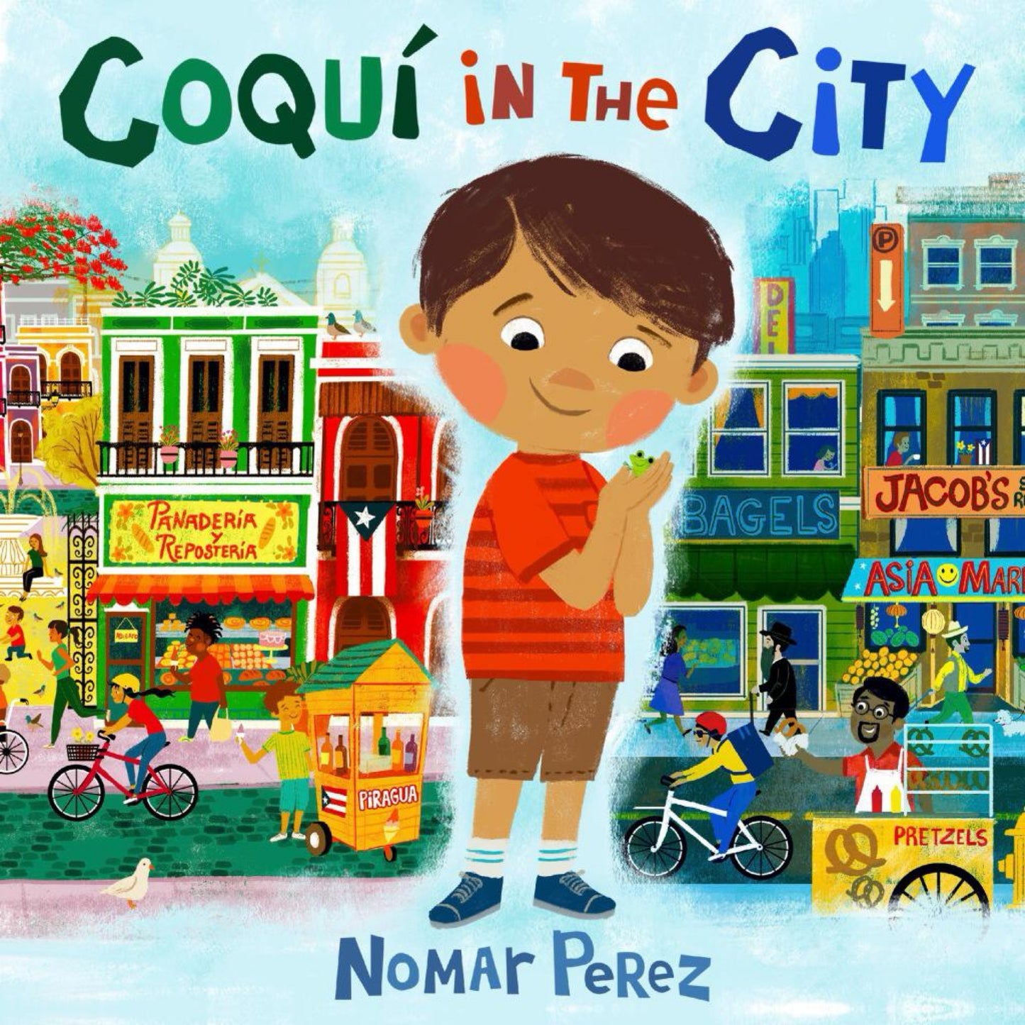 Coquí in the City - by Nomar Perez (Hardcover)