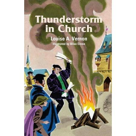 Louise A. Vernon Religious Heritage: Thunderstorm in Church (Paperback)