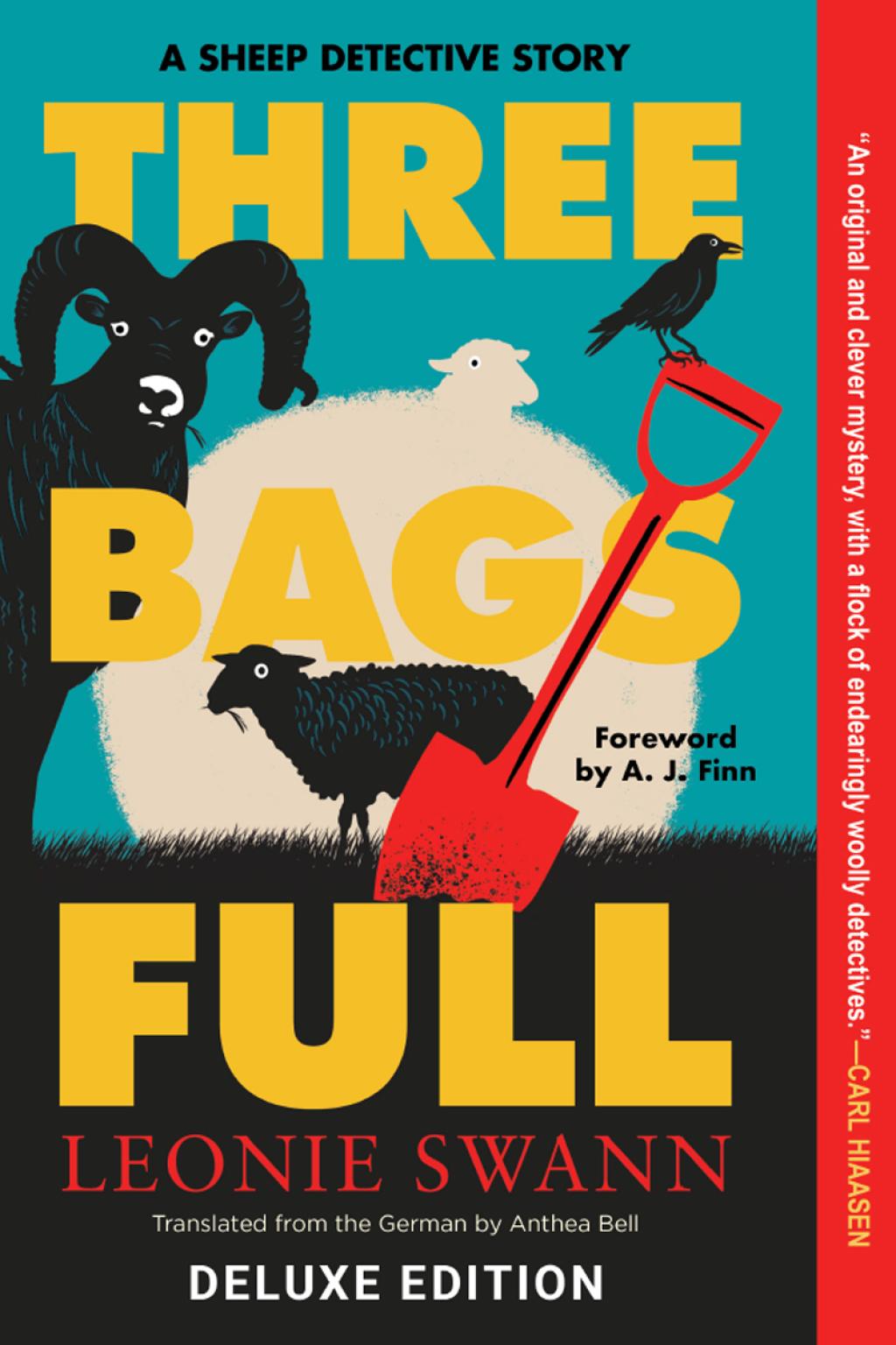 Three Bags Full - (A Sheep Detective Story) by Leonie Swann (Paperback)