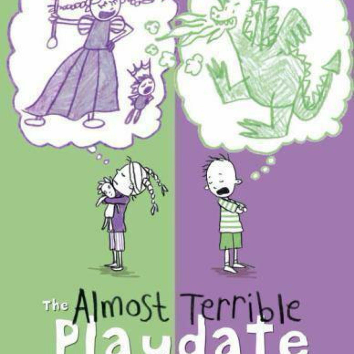 The Almost Terrible Playdate - (Used) by Richard Torrey (Hardcover)