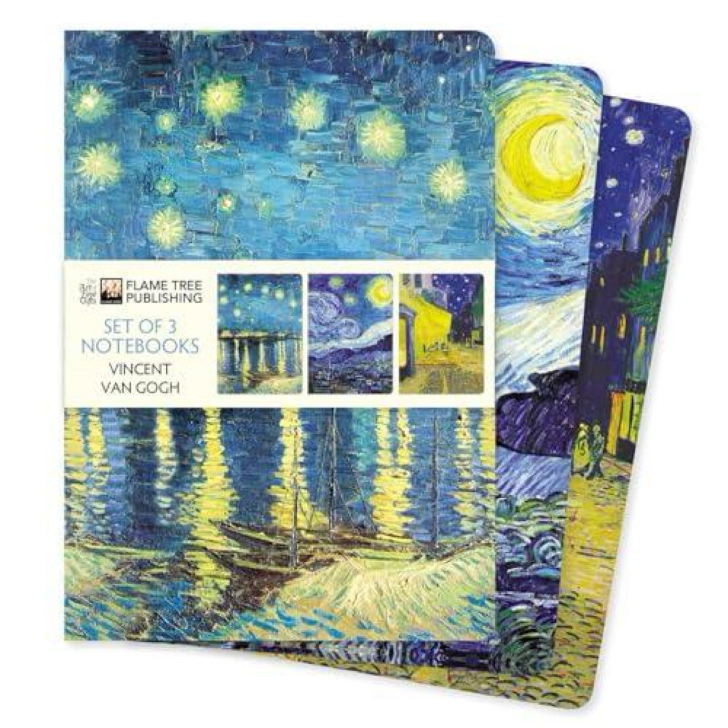 Vincent Van Gogh Set of 3 Standard Notebooks (Standard Notebook Collection)