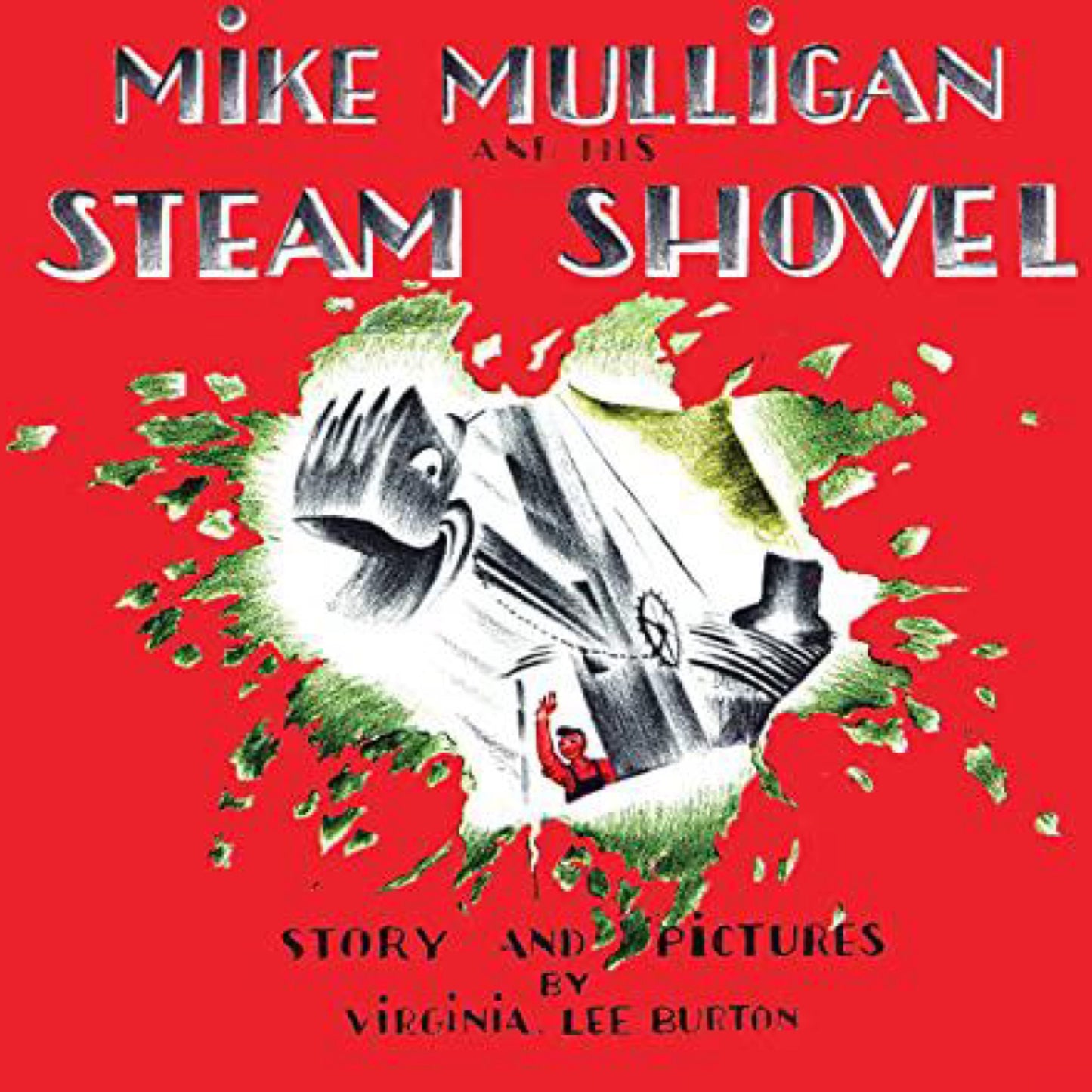 Mike Mulligan and His Steam Shovel: Board Book Edition (Read Along Book & CD) by Virginia Lee Burton