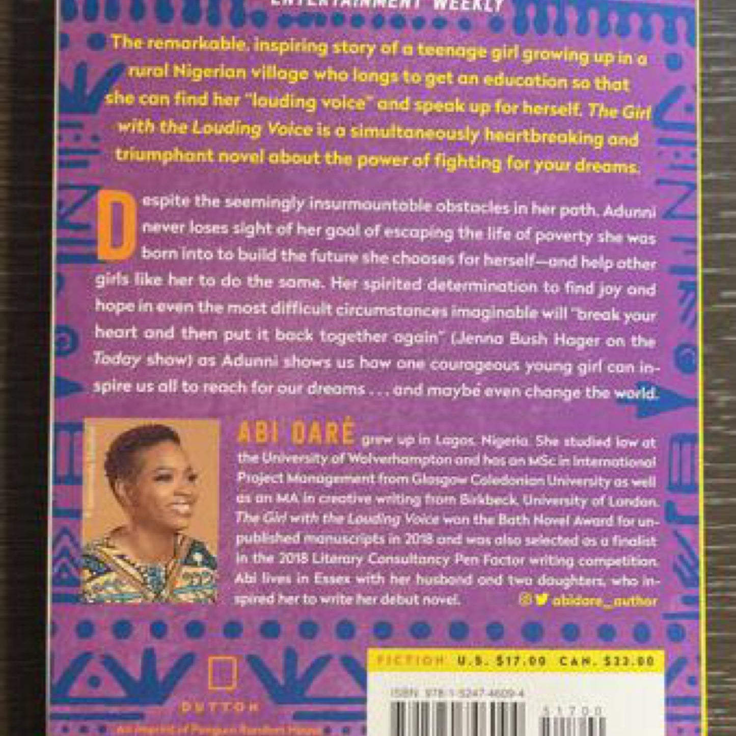 The Girl with the Louding Voice: A Novel by Abi Daré