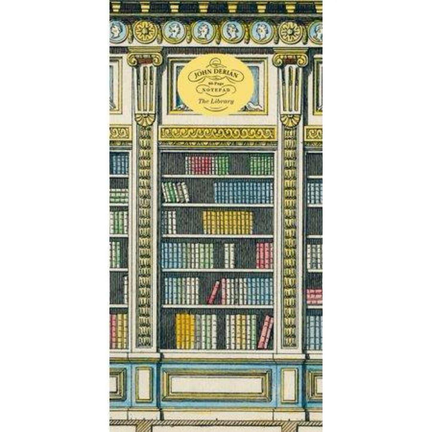 John Derian Paper Goods: The Library Notepad by John Derian