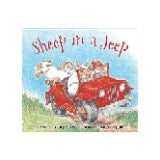 Sheep in a Jeep (board book) by Nancy E. Shaw (Used)
