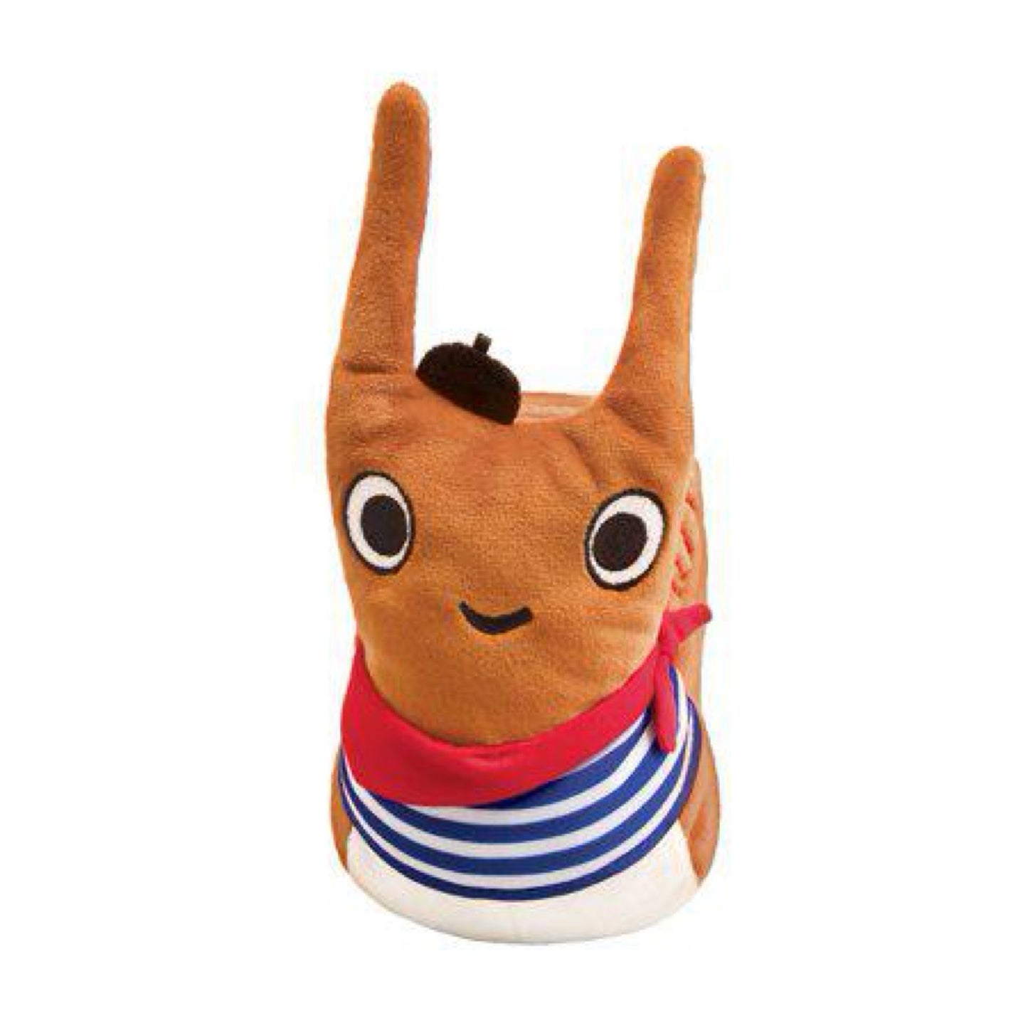 MerryMakers Escargot Plush Snail Toy, 11-Inch, from Dashka Slater's Escargot Books, Brown