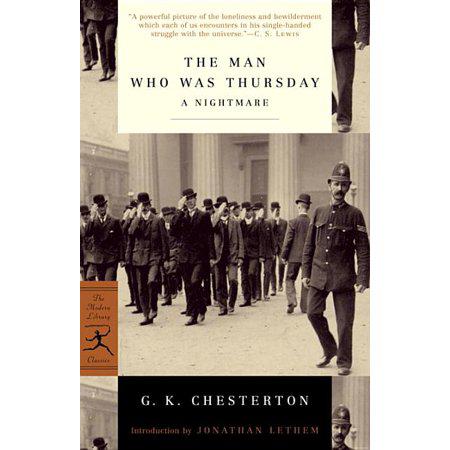 The Man Who Was Thursday - (Modern Library Classics) by G Chesterton (Paperback)