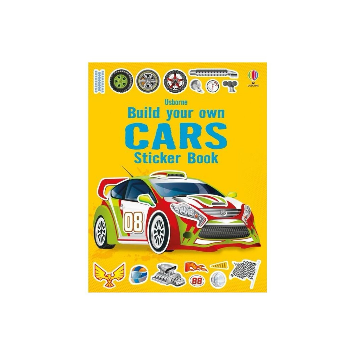 Build Your Own Cars Sticker Book - (Build Your Own Sticker Book) by (Paperback)