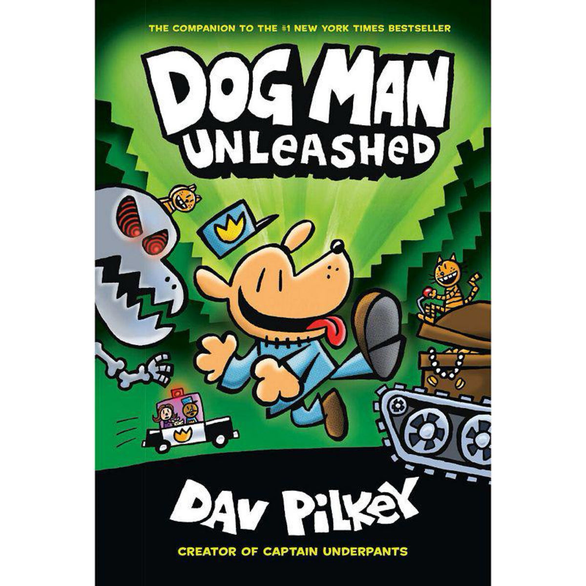 Dog Man Unleashed: From the Creator of Captain Underpants (Dog Man #2) by Dav Pilkey
