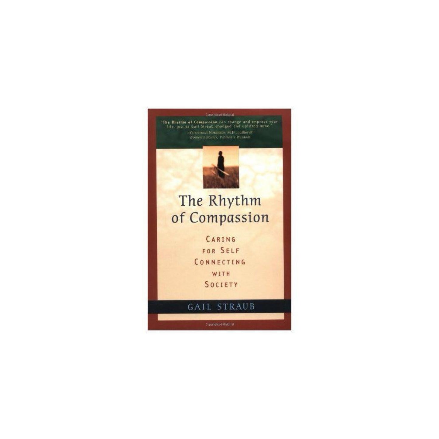 The Rhythm of Compassion : (Used) Caring for Self, Connecting with Society by Gail Straub