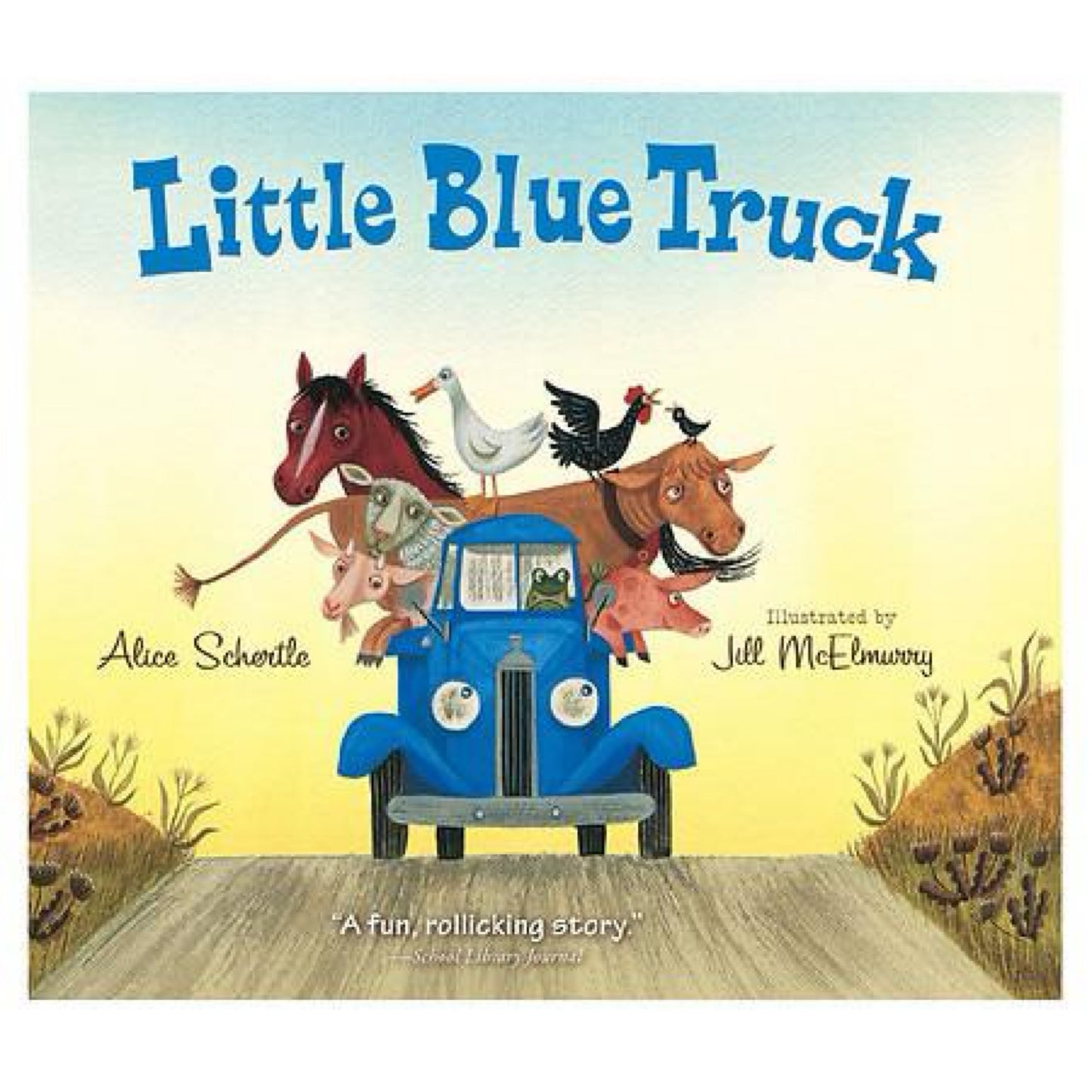 Little Blue Truck Board Book by Alice Schertle