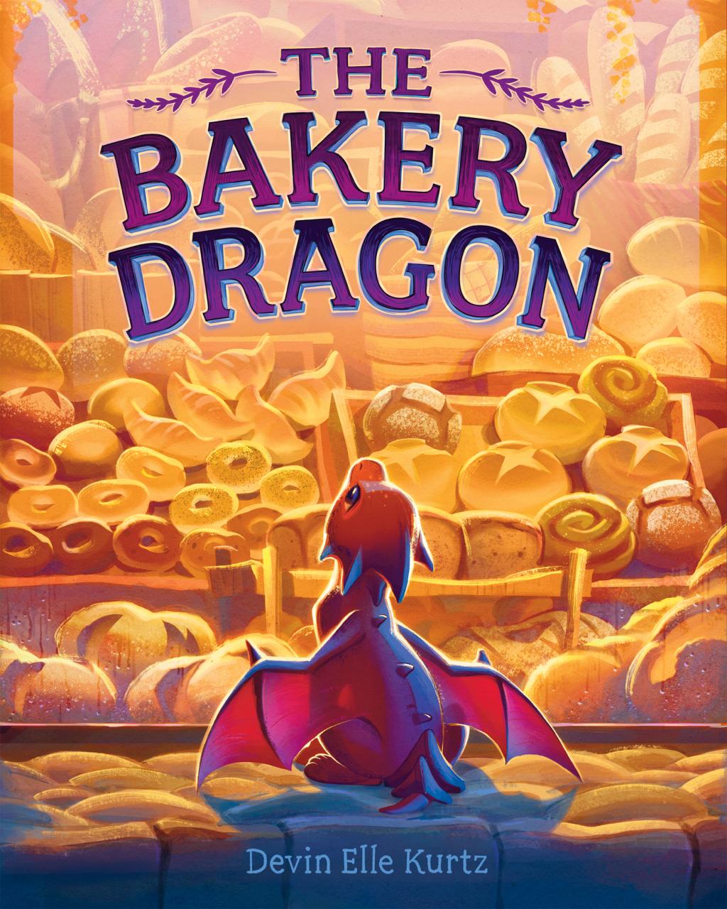 The Bakery Dragon - by Devin Elle Kurtz (Hardcover)