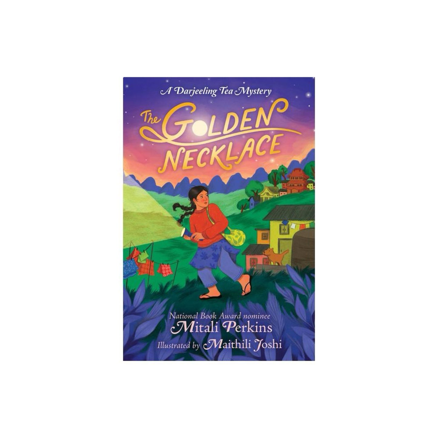 The Golden Necklace - by Mitali Perkins (Hardcover)