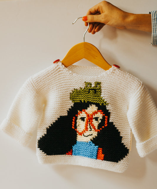 Carol & The Pickle Toad Storybook Sweater