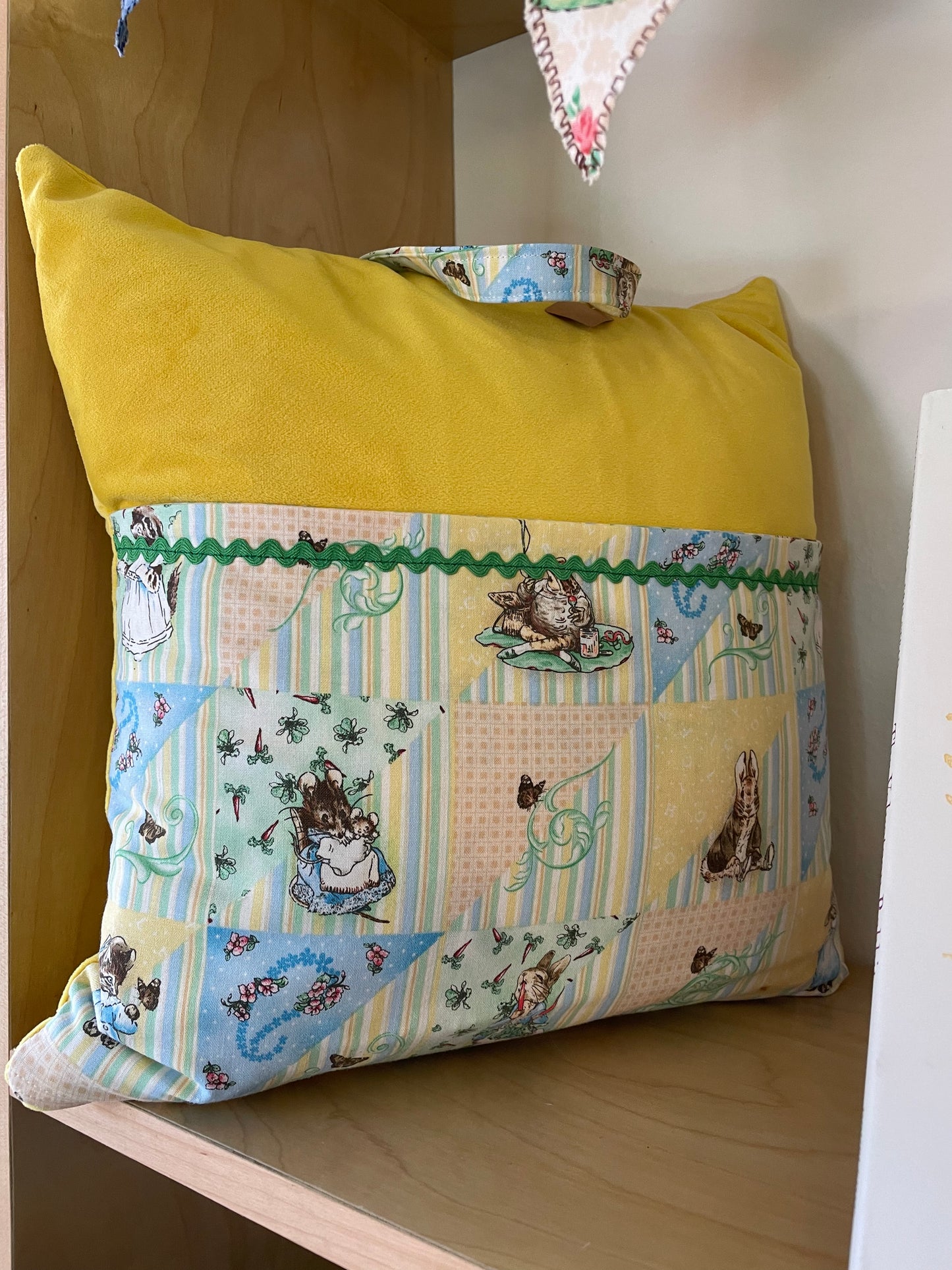 Flourishing Fabric Reading Pillows