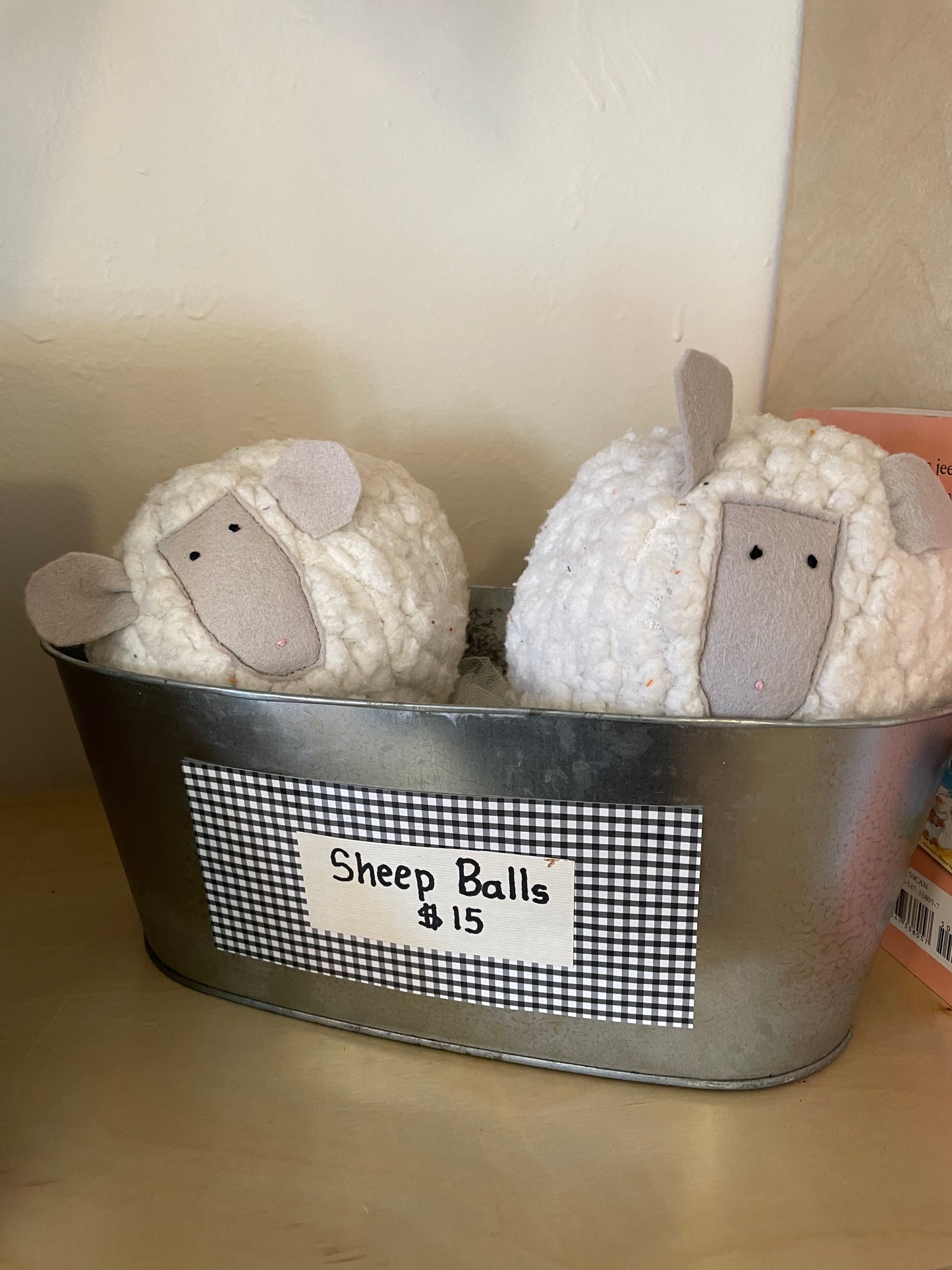 Flourishing Fabric Sheep