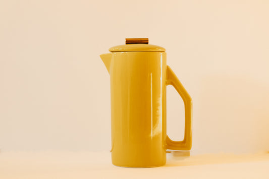 Chartreuse Ceramic French Press
