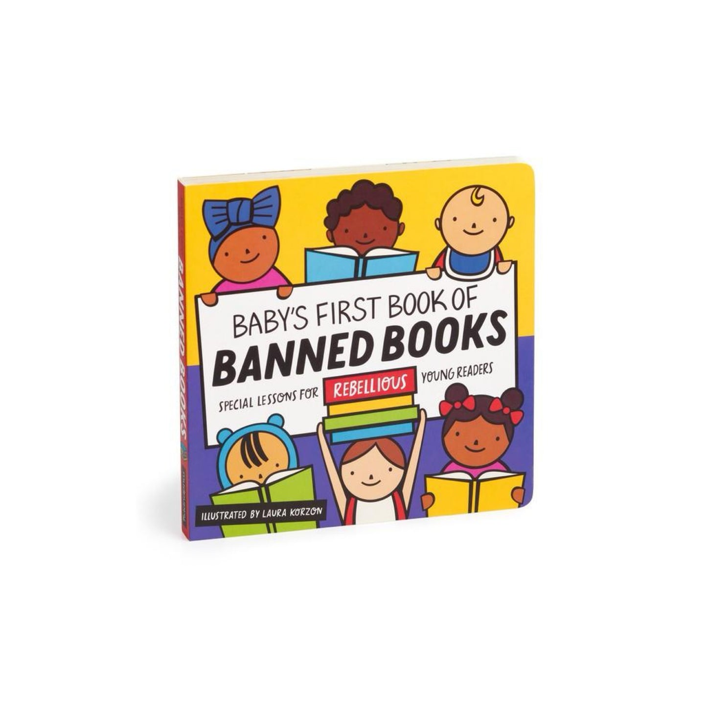 Baby's First Book of Banned Books - by Mudpuppy (Board Book)