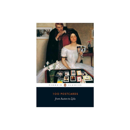 100 Postcards from Austen to ZOLA - by Penguin Classics (Hardcover)