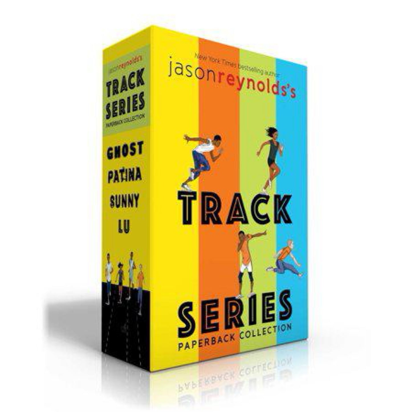 Jason Reynolds's Track Series Paperback Collection (Boxed Set): Ghost; Patina; Sunny; Lu by Jason Reynolds