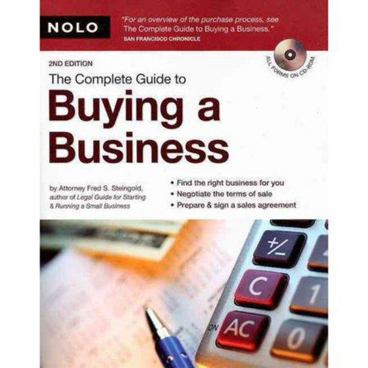 The Complete Guide to Buying a Business [with CDROM]
