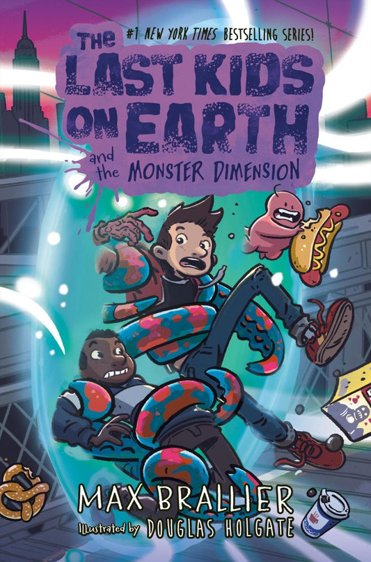 The Last Kids on Earth and The Monster Dimension by Max BrallierHardcover)