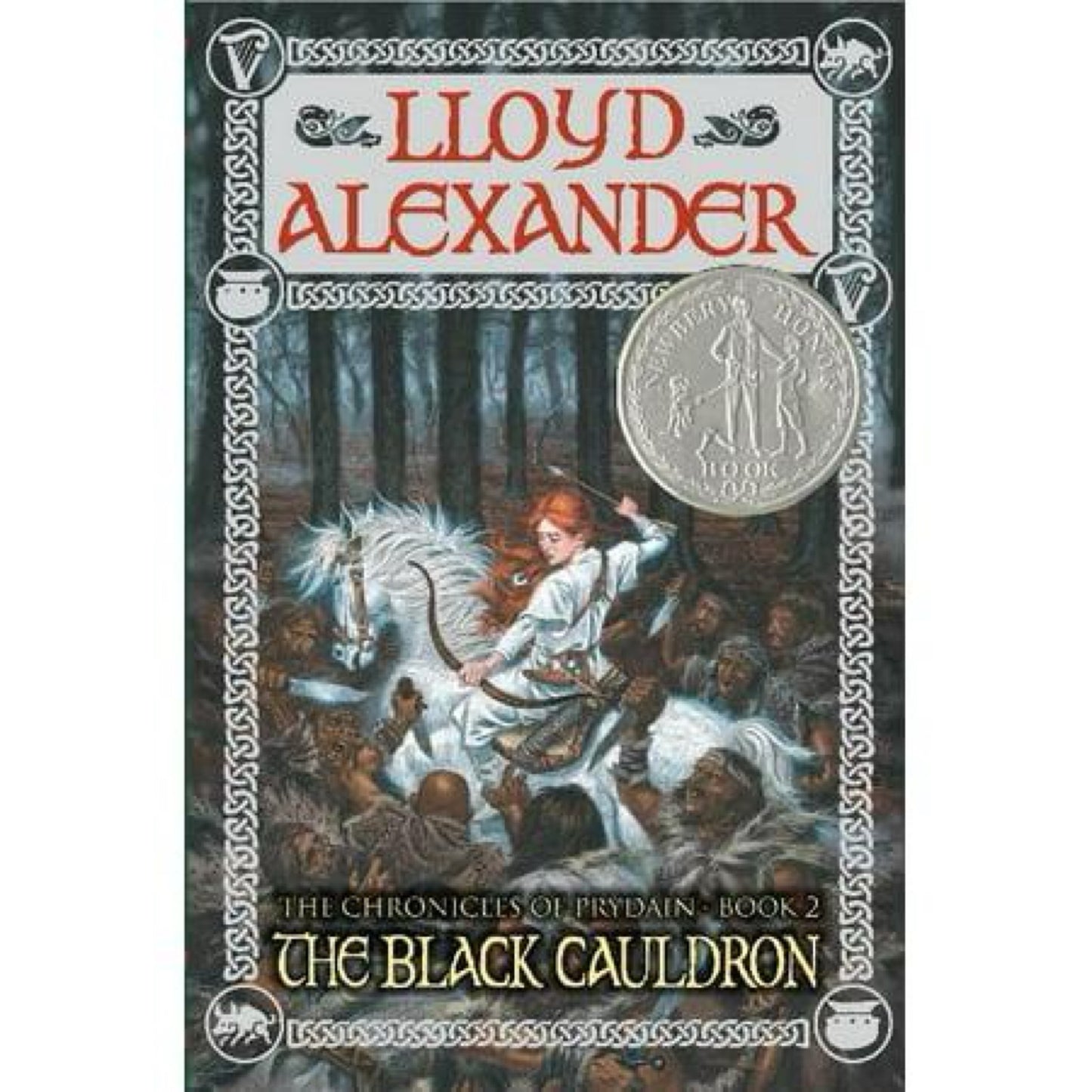 The Black Cauldron - (Chronicles of Prydain) by Lloyd Alexander (Paperback)