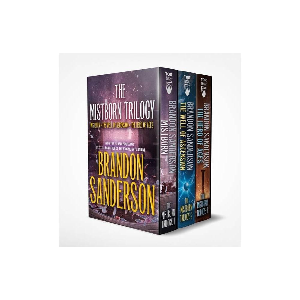 Mistborn Boxed Set I - (Mistborn Saga) by Brandon Sanderson (Mixed Media Product)