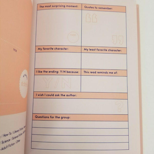 Book Club: A Journal: Prepare for, Keep Track of, and Remember Your Reading Discussions with 200 Book Recommendations and Meeting Activities by Read it Forward