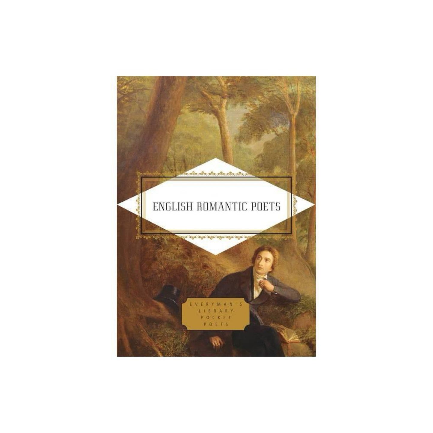 English Romantic Poets - (Everyman's Library Pocket Poets) by Jonathan Bate (Hardcover)