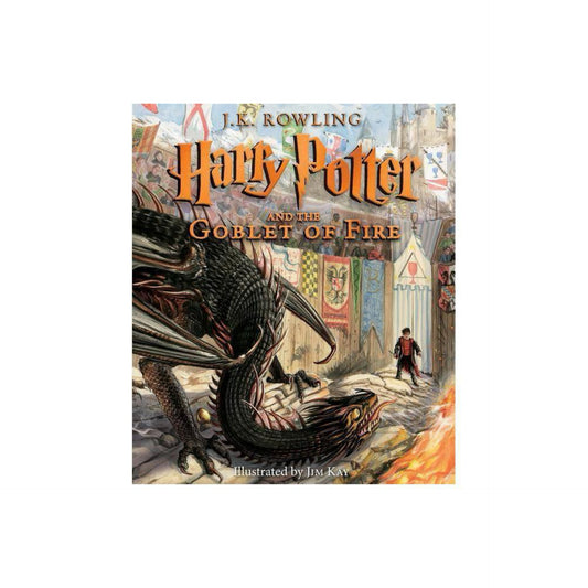 Harry Potter and the Goblet of Fire: The Illustrated Edition (Harry Potter, Book 4) (Illustrated edition) (4) by J. K. Rowling