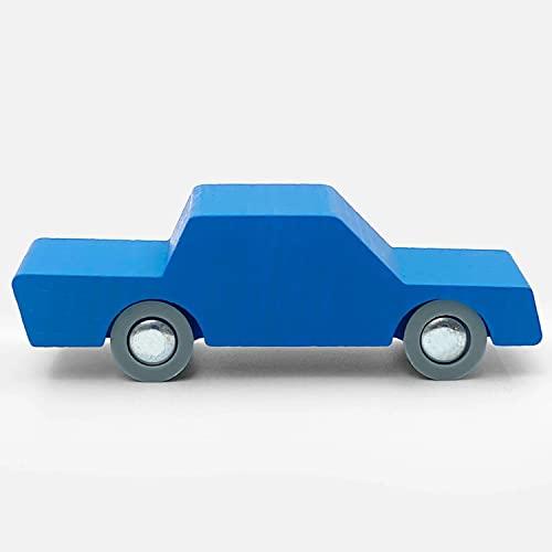 Way to Play Wooden Car Blue