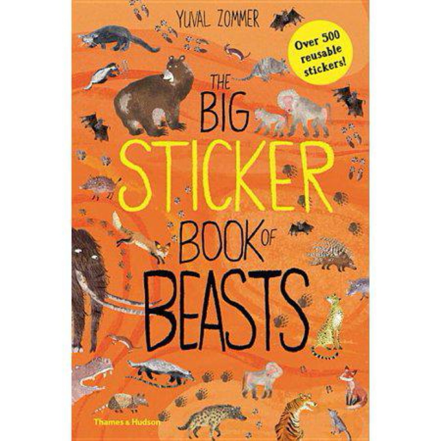 The Big Sticker Book of Beasts (The Big Book Series) by Yuval Zommer