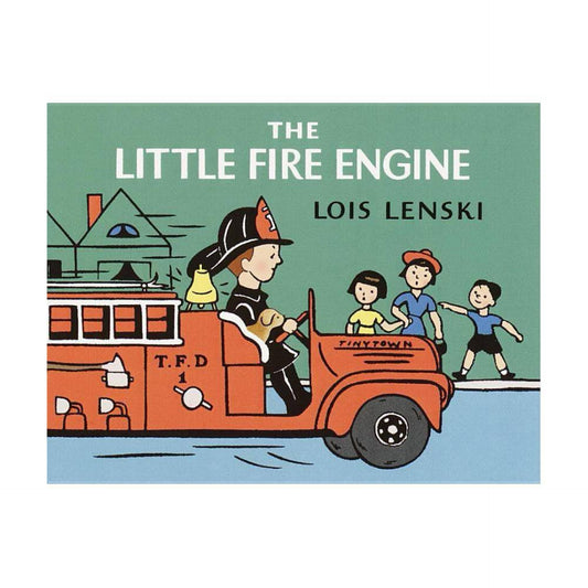 The Little Fire Engine - (Mr. Small Books) by Lois Lenski (Board Book)