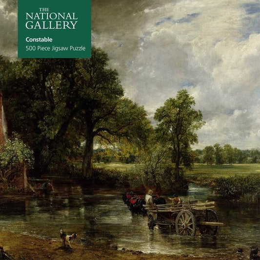 Adult Jigsaw Puzzle Ng: John Constable the Hay Wain (500 Pieces) - (500-Piece Jigsaw Puzzles) (Hardcover)
