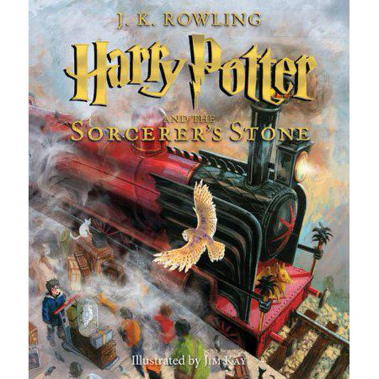 Harry Potter and the Sorcerer's Stone: The Illustrated Edition (Harry Potter, Book 1) by J.K. Rowling