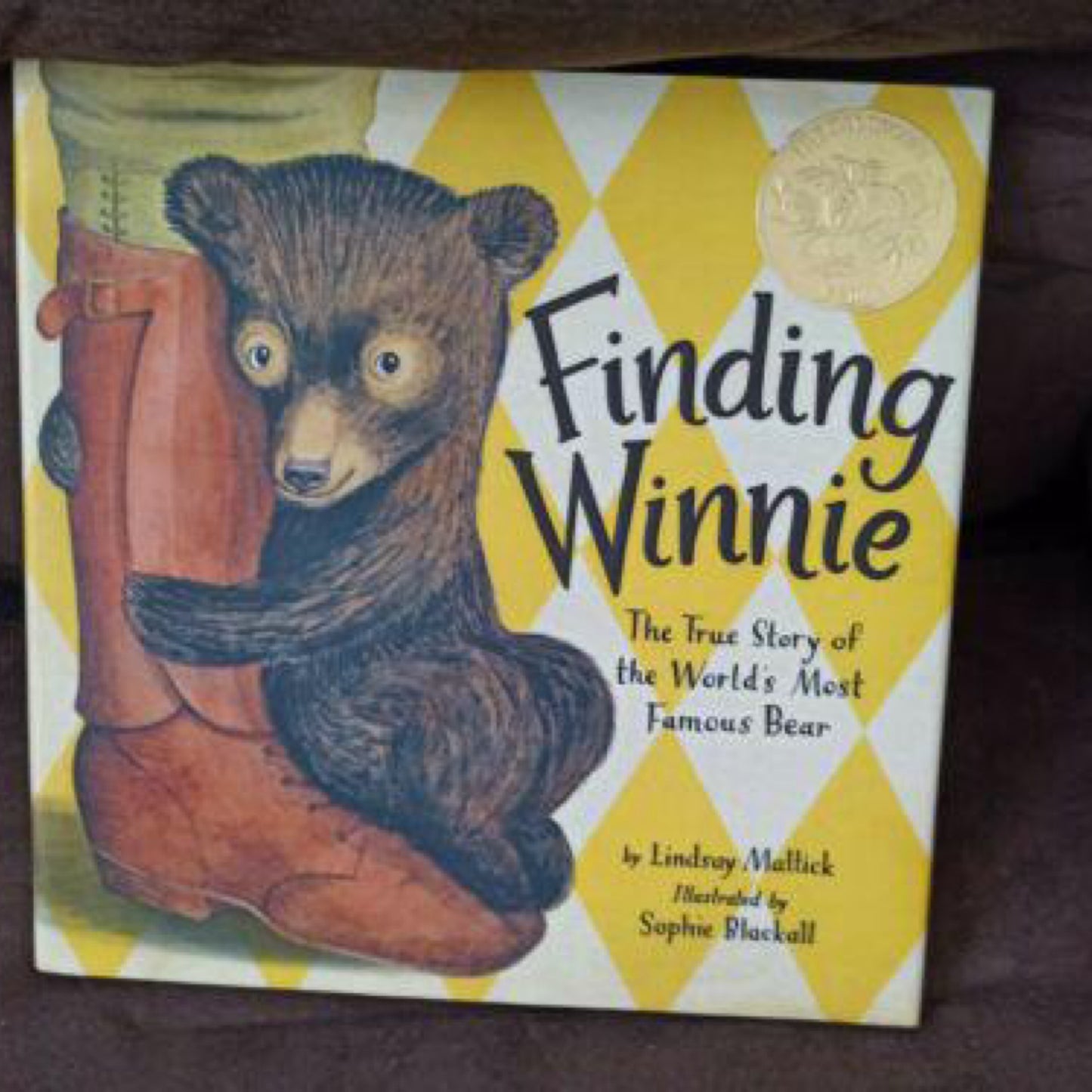 Finding Winnie: The True Story of the World's Most Famous Bear (Caldecott Medal Winner) by Lindsay Mattick