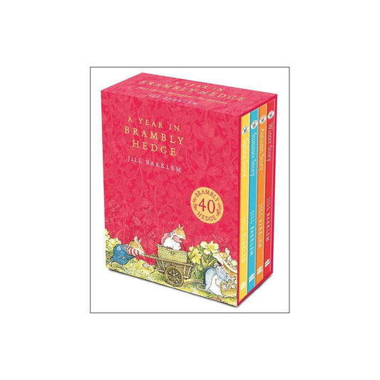 A Year in Brambly Hedge: Celebrating forty years of Brambly Hedge with this beautiful storybook gift set by Jill Barklem