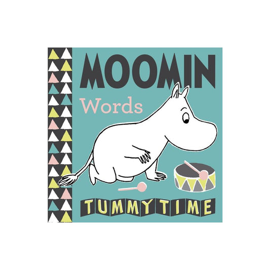 Moomin Words Tummy Time - by tove Jansson (Board Book)