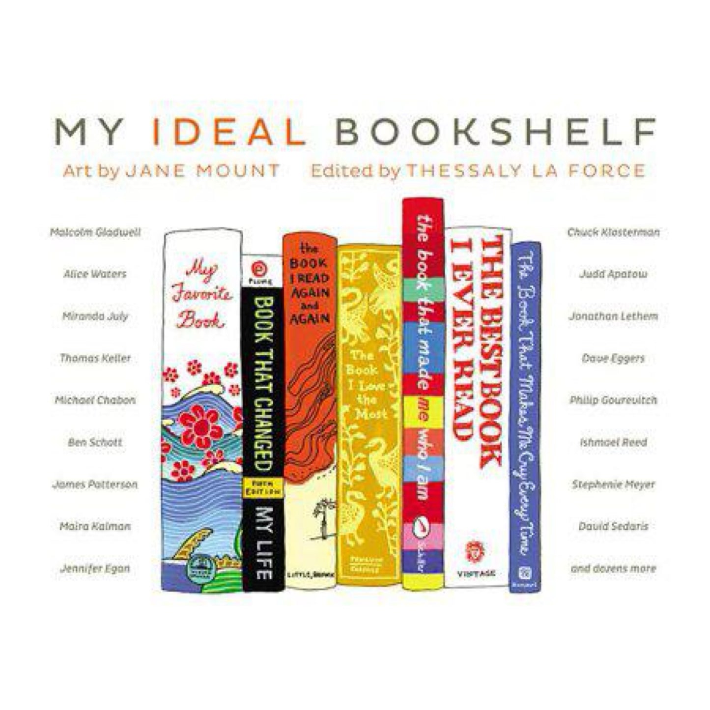 My Ideal Bookshelf - by thessaly La Force (Hardcover)