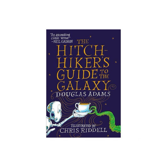 The Hitchhiker's Guide to The Galaxy: The Illustrated Edition - by Douglas Adams (Hardcover)