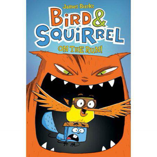 Bird & Squirrel On the Run!: A Graphic Novel (Bird & Squirrel #1) by James Burks