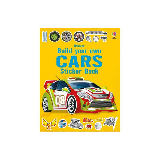 Build Your Own Cars Sticker Book - (Build Your Own Sticker Book) by (Paperback)