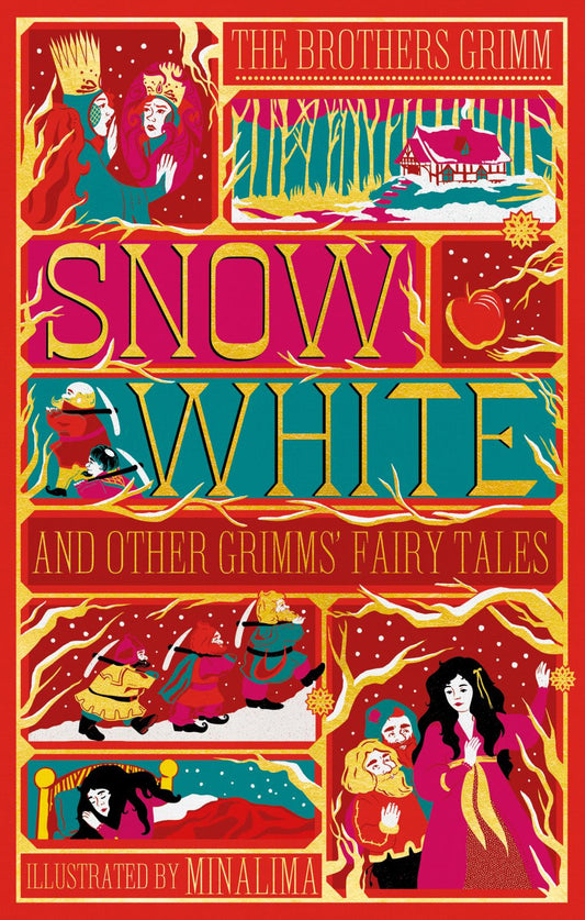 Snow White and Other Grimms' Fairy Tales (Minalima Edition): Illustrated with Interactive Elements