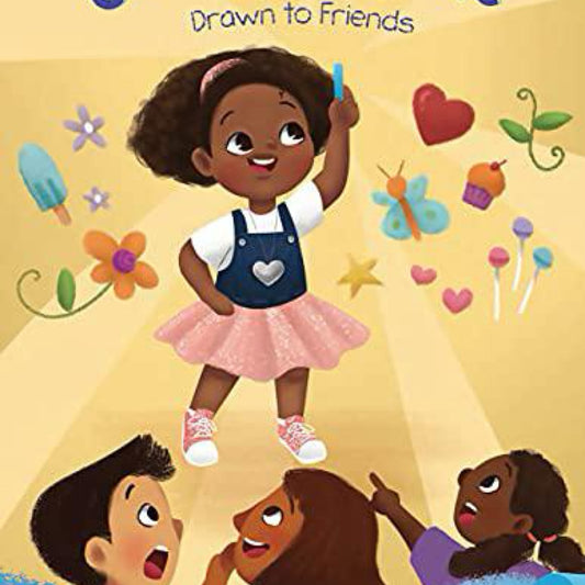 Drawn to Friends - (Georgie Dupree) by Ceece Kelley (Hardcover)