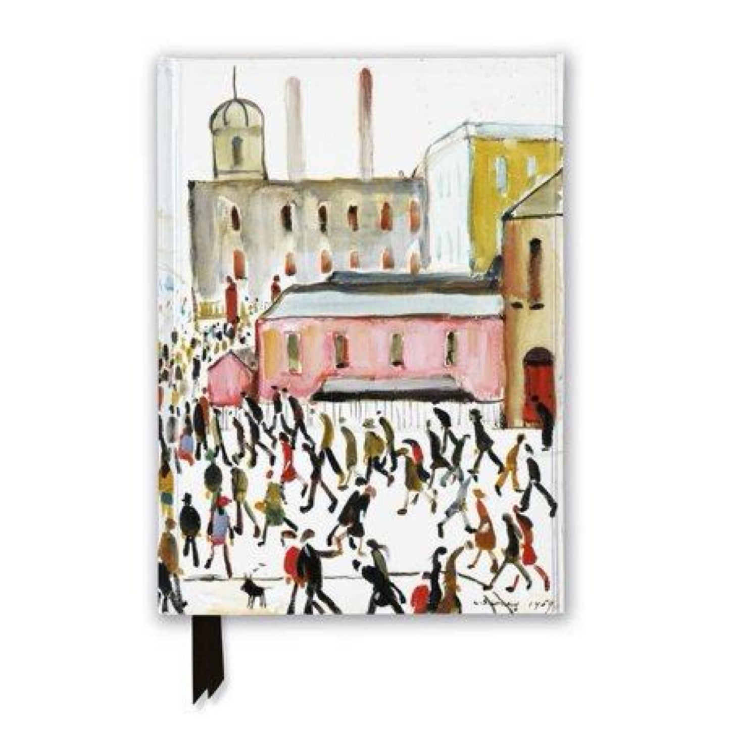 Flame Tree Notebooks: L.S. Lowry: Going to Work, 1959 (Foiled Journal) (Hardcover)