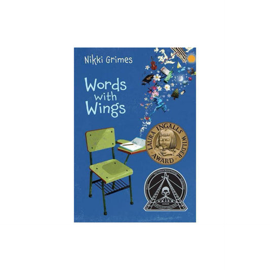 Words with Wings - by Nikki Grimes (Hardcover)