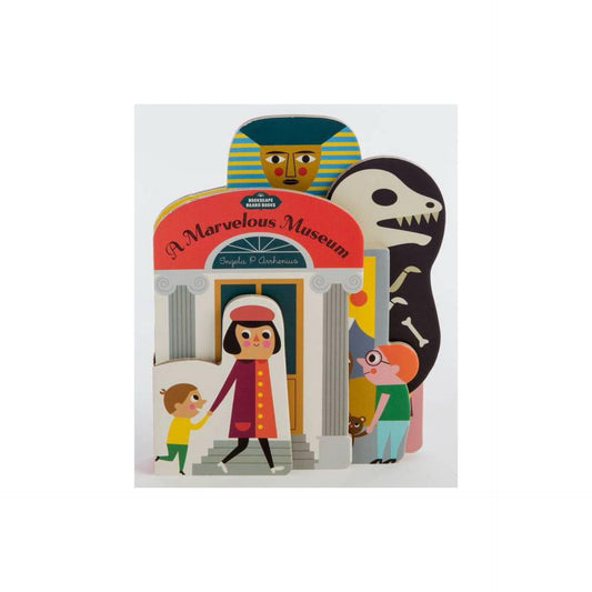 Bookscape Board Books: A Marvelous Museum: (Artist Board Book, Colorful Art Museum Toddler Book)
