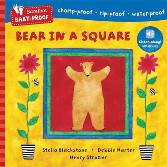Bear in a Square (Barefoot Baby-proof)